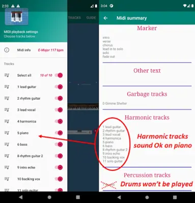 Piano Transcription android App screenshot 2